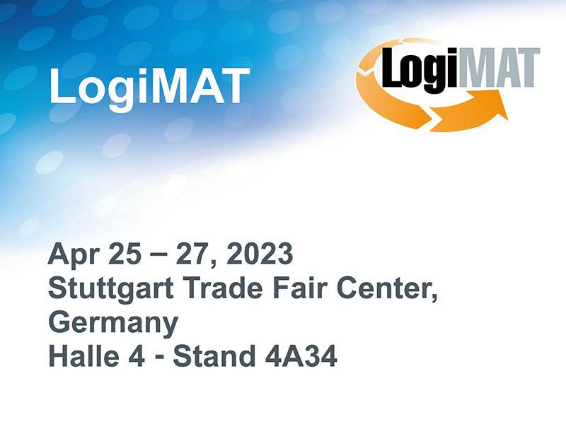 LogiMAT Stuttgart, Germany Apr 25 – 27, 2023